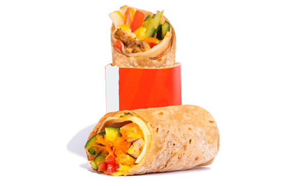 Лаффа з курочкою та сиром